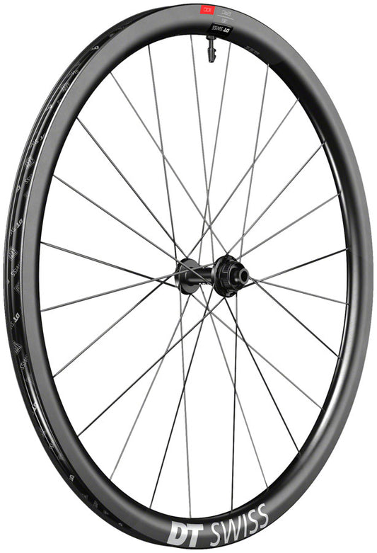 DT Swiss ERC 1100 DiCut 35 Front Wheel - 700, 12 x 100mm, Center-Lock, Black