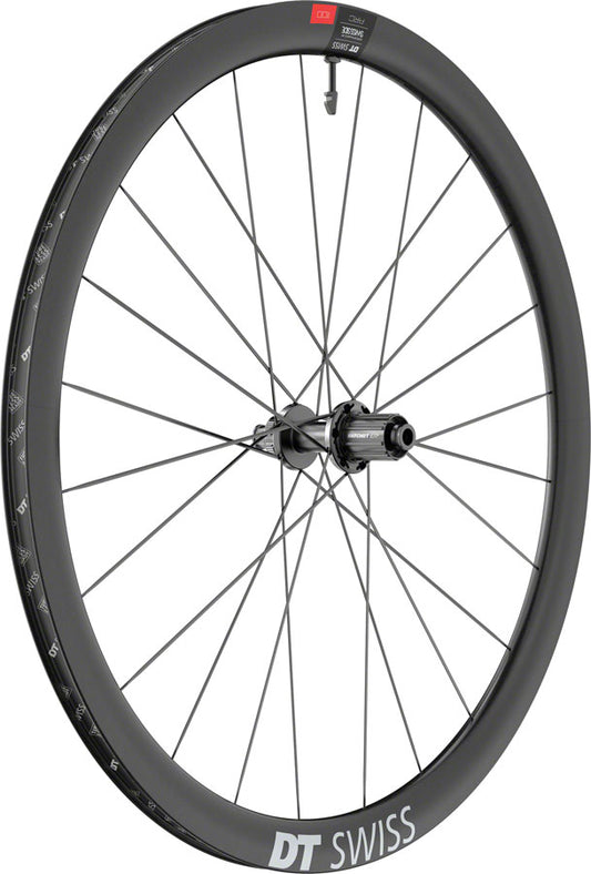 DT Swiss ARC 1100 DiCut 38 Rear Wheel - 700, 12 x 142mm, Center-Lock, HG11 Road/XDR, Ratchet EXP 36, Black