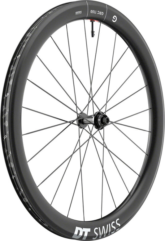 DT Swiss GRC 1100 DICUT 50 Front Wheel - 700c, 12 x 100mm, Center-Lock, Black