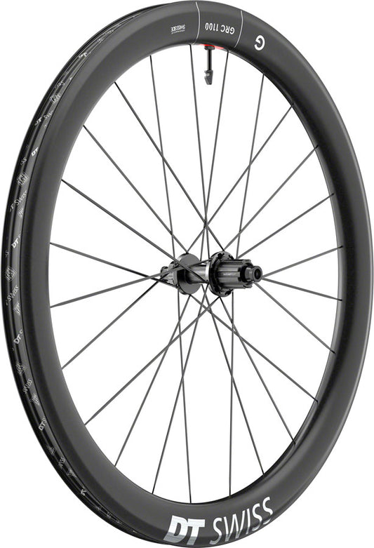 DT Swiss GRC 1100 DICUT 50 Rear Wheel - 700c, 12 x 142mm, Center-Lock, N3W, Ratchet EXP 36, Black