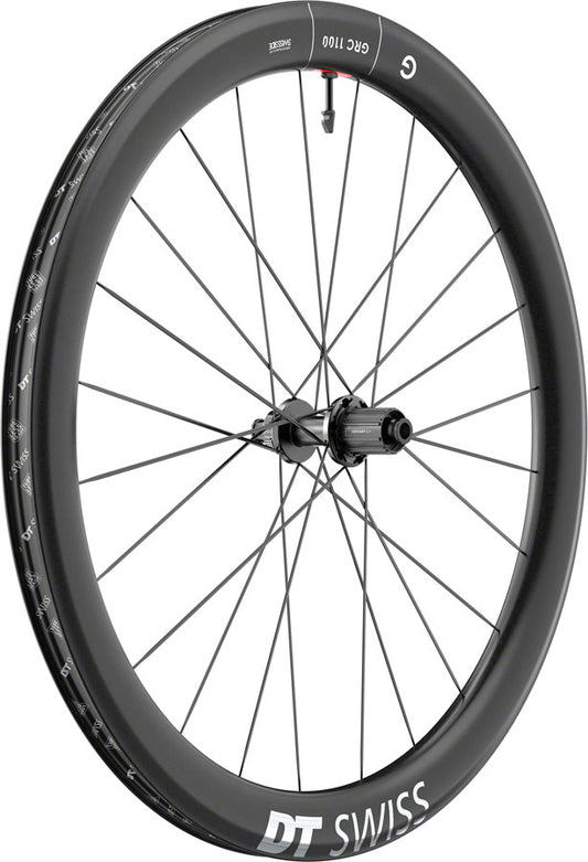 DT Swiss GRC 1100 DiCut 50 Rear Wheel - 700c, 12 x 142mm, Center-Lock, HG11 Road/XDR, Ratchet EXP 36, Black