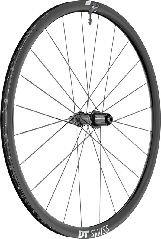 DT Swiss AR 1600 Spline 30 Rear Wheel - 700c, 12 x 142mm, Center-Lock, HG 11 Road, Ratchet 36 SL, Black