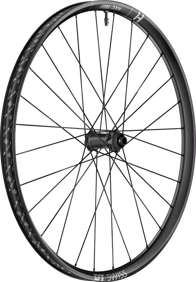 DT Swiss HXC 1500 Spline 30 Front Wheel - 29", 15 x 110mm, Center-Lock, Black
