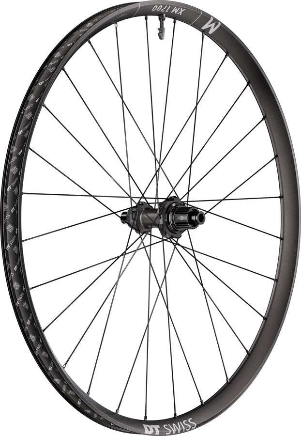 DT Swiss XM 1700 Spline 30 Rear Wheel - 27.5", 12 x 148mm, Center-Lock, Micro Spline 12M, DEG 72 DF, Black