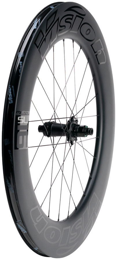 Vision Metron 91 Rear Wheel - 700, 12 x 142mm, Center-Lock, XDR, Carbon, Black