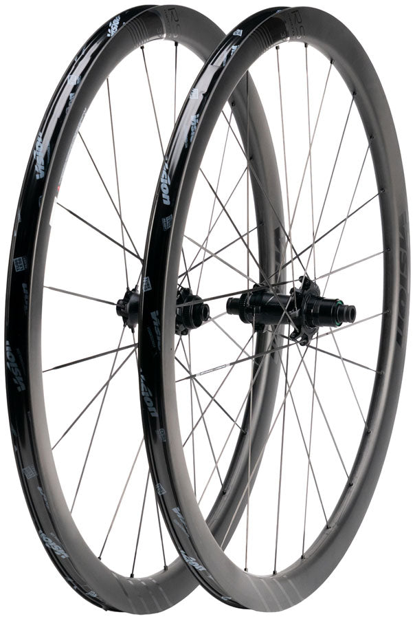 Vision Metron RS 37 Wheelset - 700, 12 x 100mm/12 x 142mm, Center-Lock, XDR, Carbon, Black