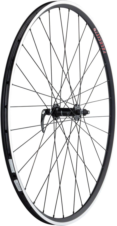 Velocity A23 700c Rims Shimano 105 Hubs Road Bike Black Wheelset