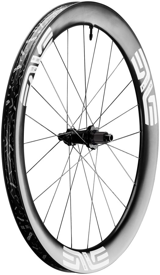 ENVE Composites G SES 4.5 Rear Wheel - 700, 12 x 142, Center-Lock, HG 11 Road, Innerdrive 60pt, Black/White