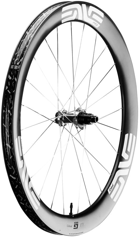 ENVE Composites G SES 4.5 Pro Rear Wheel - 700, 12 x 142, Center-Lock, XDR, Innerdrive 60pt, Black/White