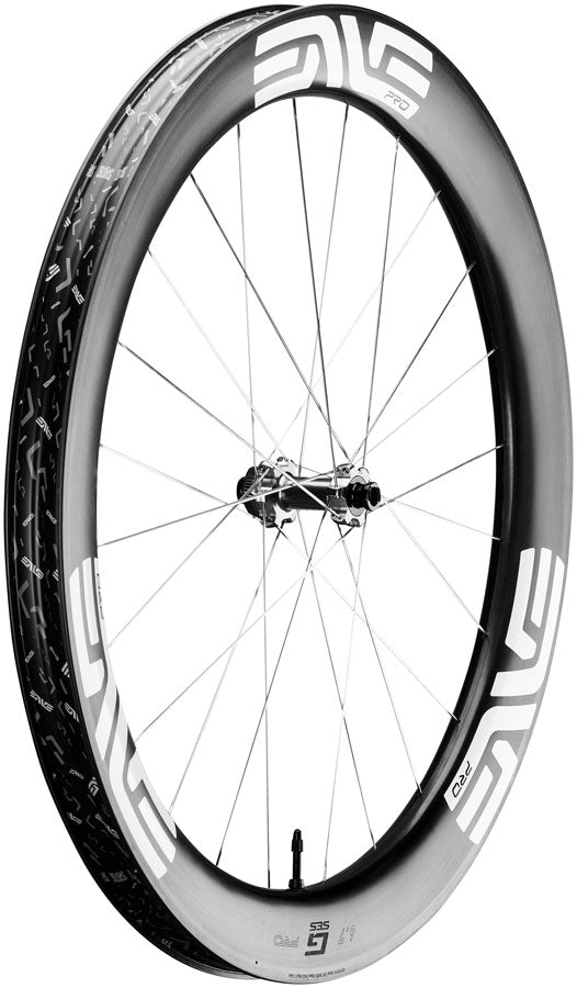 ENVE Composites G SES 6.7 Pro Front Wheel - 700, 12 x 100, Center-Lock, Black/White