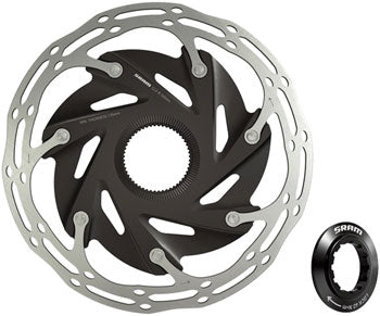 SRAM CenterLine XR Disc Brake Rotor - 160mm, Center Lock, 1.85mm, Includes Internal Tooled Lockring