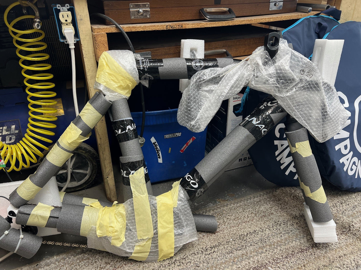 Colnago V3-RS Disc Road Bike Campagnolo Super Record EPS WTO 45 Ultra - Tour De France Capsule Collection TDF 2021 White 54S