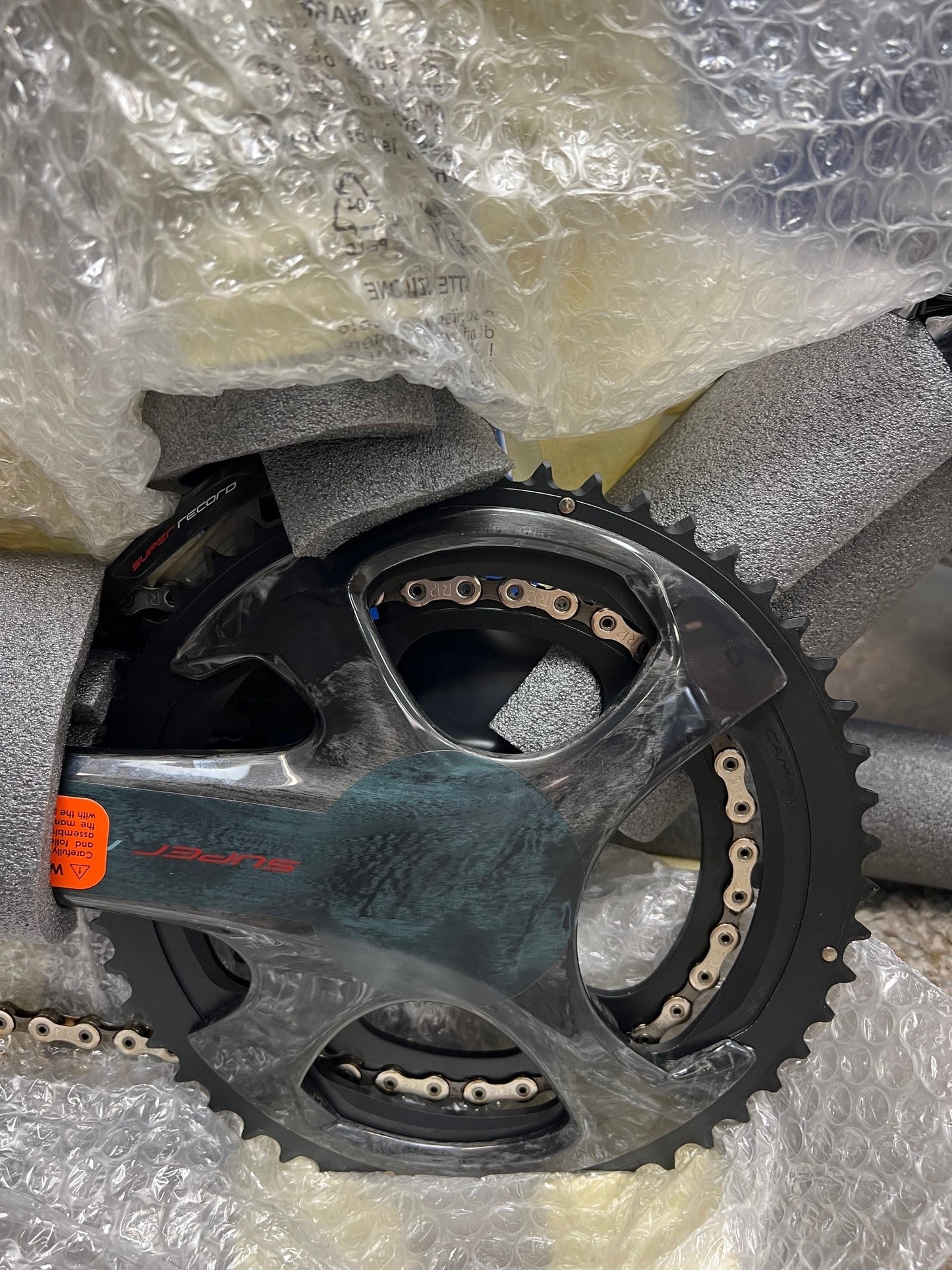 Colnago V3-RS Disc Road Bike Campagnolo Super Record EPS WTO 45 Ultra - Tour De France Capsule Collection TDF 2021 White 54S