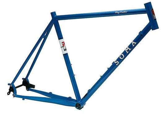 Soma Frame Fog Cutter Cerulean Blue Road Endurance Touring Gravel Bike Disc Brake