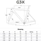 Colnago G3-X SRAM Rival Wide etap AXS Groupset 1x12 Gravel Bike G3G2 49s 52s or 55s