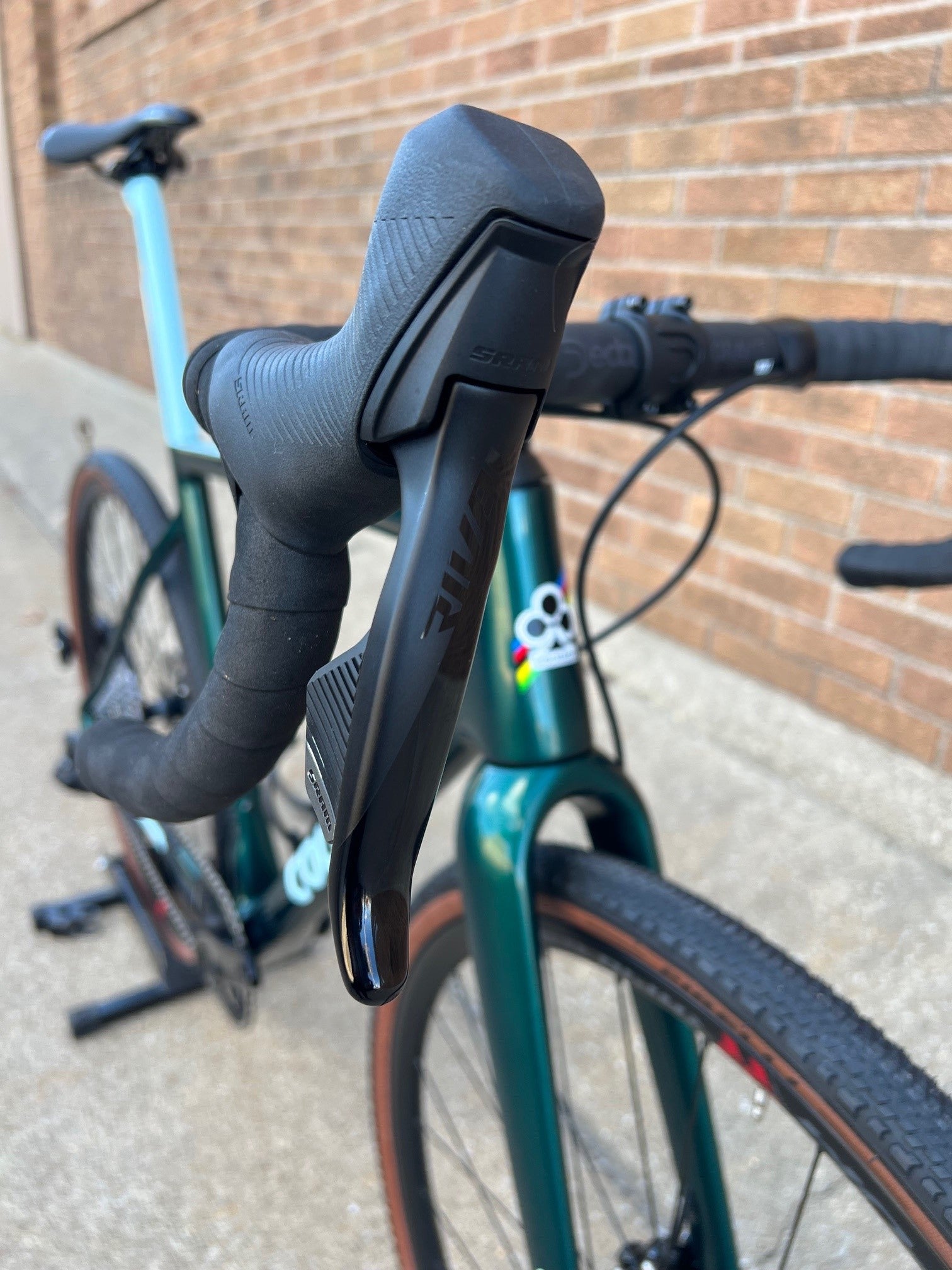 gravel bike etap axs Colnago G3-X SRAM Rival Wide etap AXS Groupset 1x12 Gravel Bike G3G2 58s
