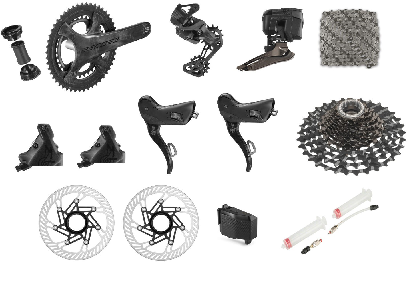 Campagnolo Record Wireless 13 Speed 2x Hydraulic Disc Brake Complete Groupset