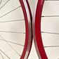 Detroit Bikes Single Speed Red Wheelset 700c 32 Spoke 17t Freewheel