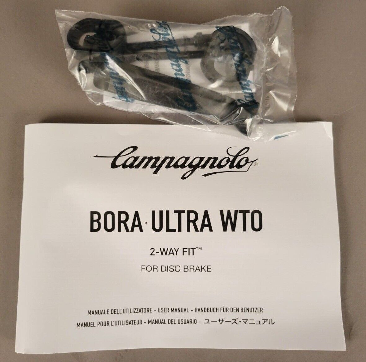 Campagnolo Bora Ultra WTO 60 2 Way Fit Disc Road Bike Wheels