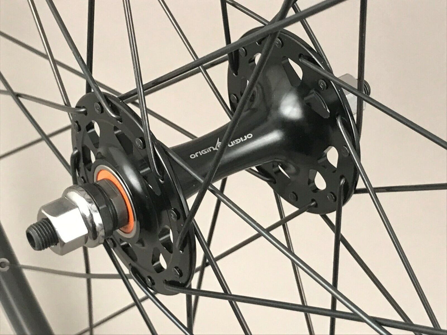 Mavic Open Elite 700c Black Single Speed Track Bike Wheelset Sealed Bearings