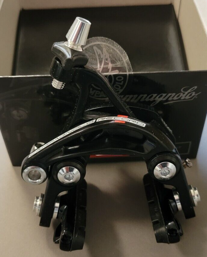 Campagnolo Record Direct Mount Brake set, Dual Pivot Front and Rear, Black