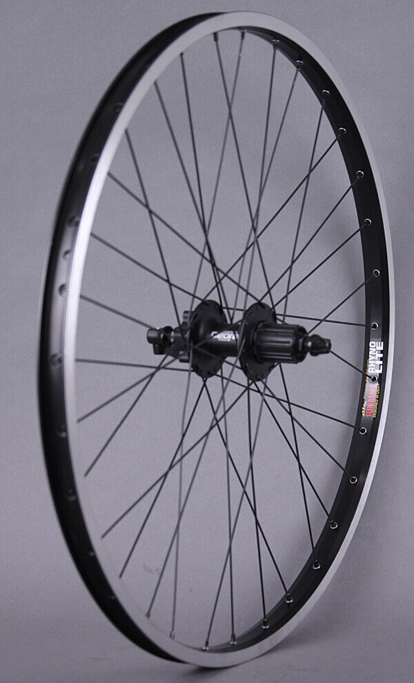 Sun Rhyno Lite 26" Wheelset Shimano 32h Deore Hubs 6 bolt Disc