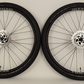 WTB Serra 650b Gravel wheelset, Schwalbe 27.5x2.25 All-Round tires, 12mm thru axles, Shimano freehub, incl rotors!