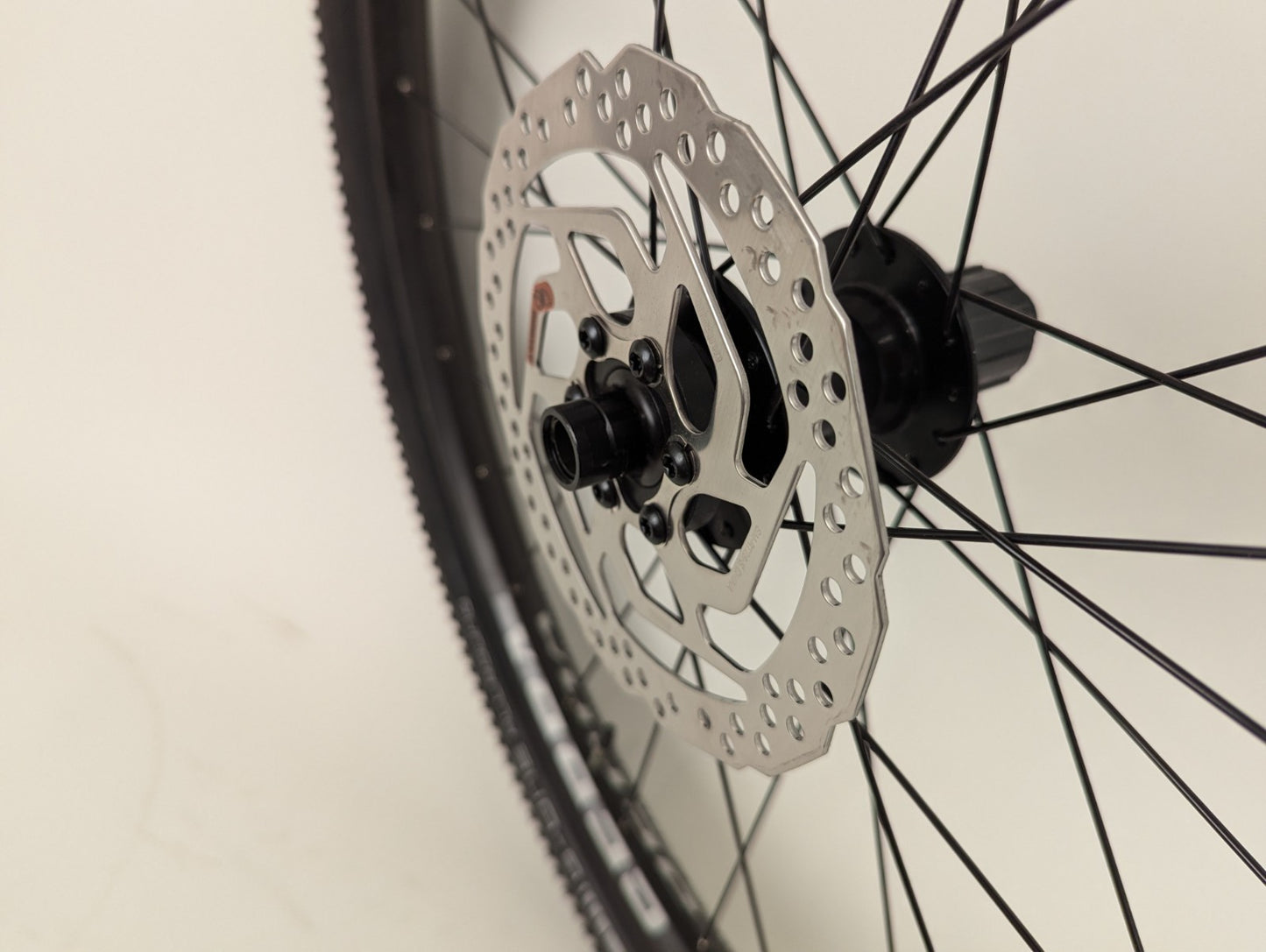 WTB Serra 650b Gravel wheelset, Schwalbe 27.5x2.25 All-Round tires, 12mm thru axles, Shimano freehub, incl rotors!