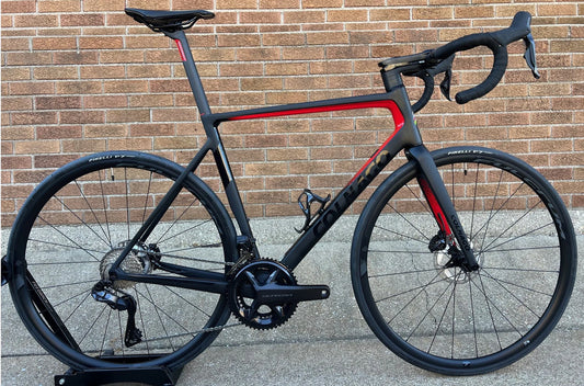 Colnago V3 Shimano R8170 Ultegra Di2 12 Speed Disc Brake Road Bike MKBR Black & Red 54s