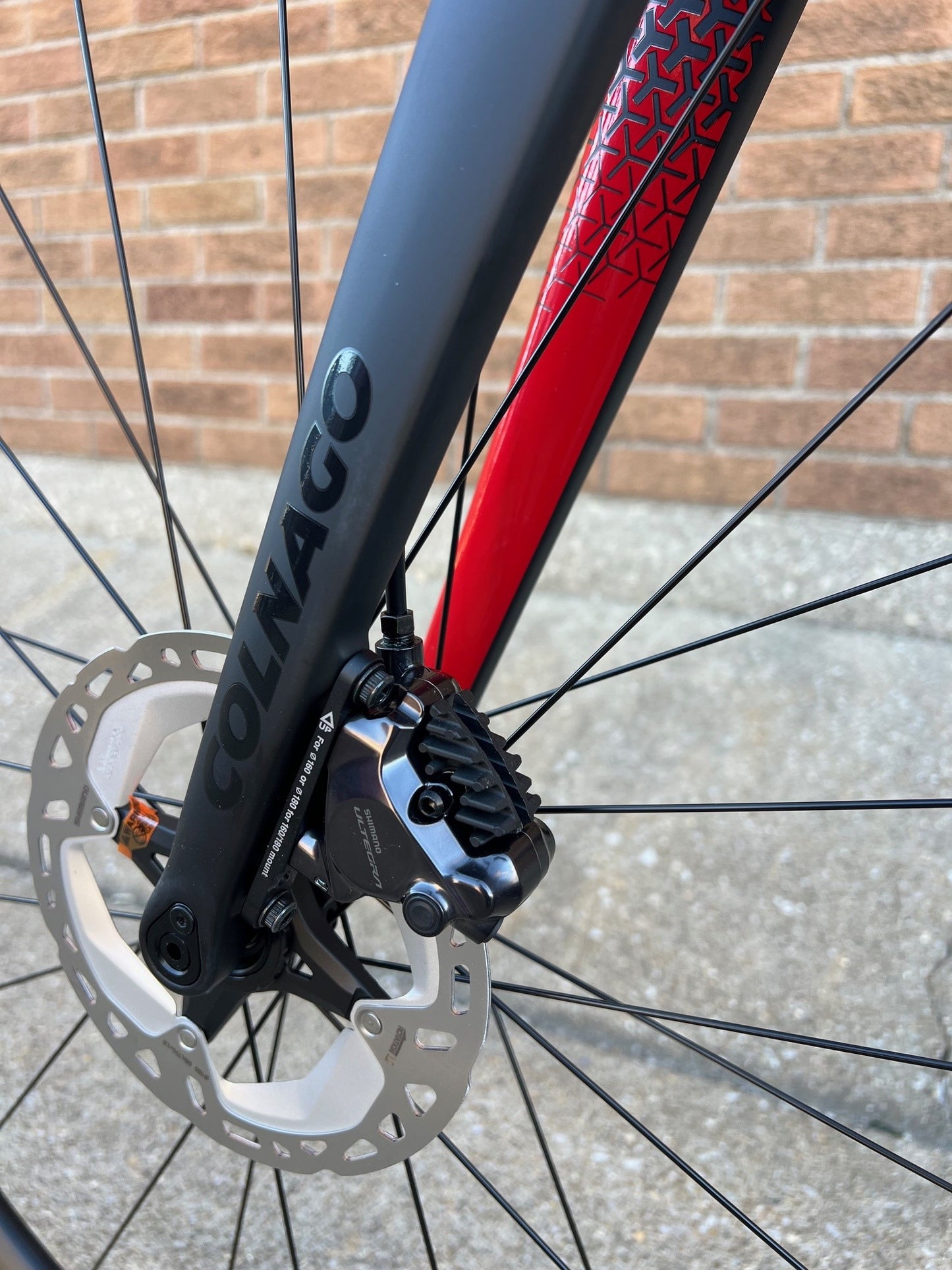 Colnago V3 Shimano R8170 Ultegra Di2 12 Speed Disc Brake Road Bike MKBR Black & Red 52s