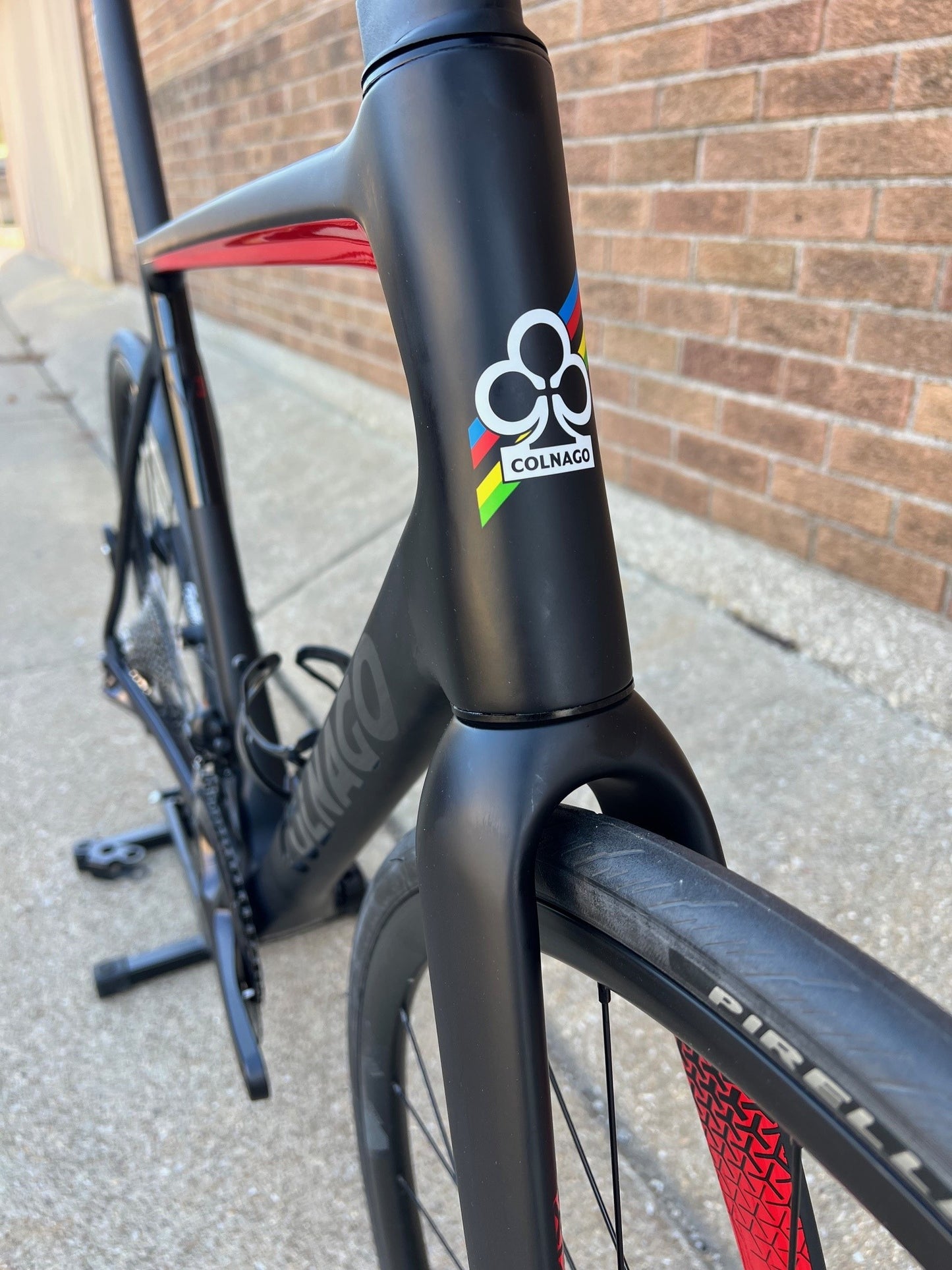 Colnago V3 Shimano R8170 Ultegra Di2 12 Speed Disc Brake Road Bike MKBR Black & Red 52s