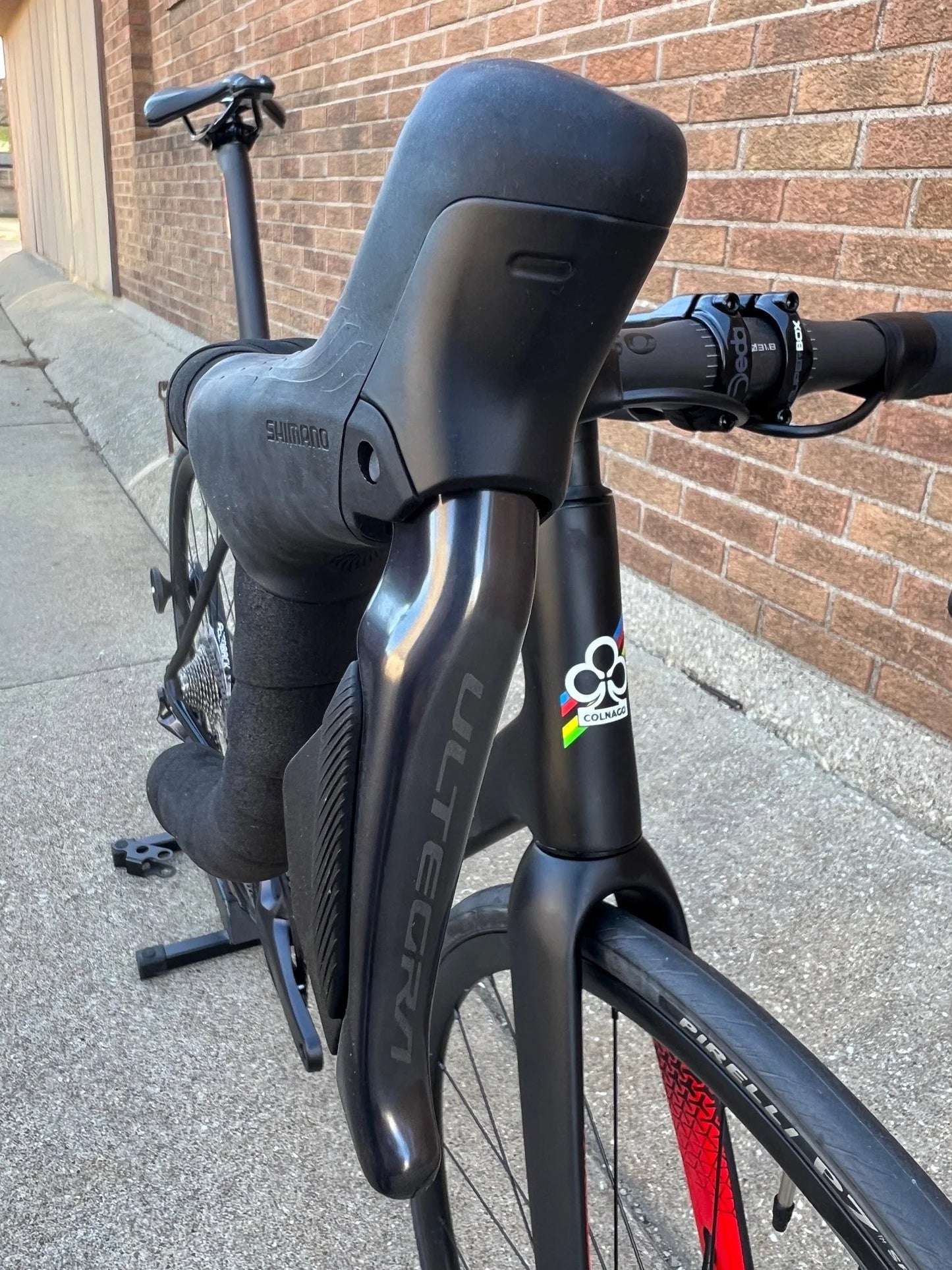 Colnago V3 Shimano R8170 Ultegra Di2 12 Speed Disc Brake Road Bike MKBR Black & Red 54s