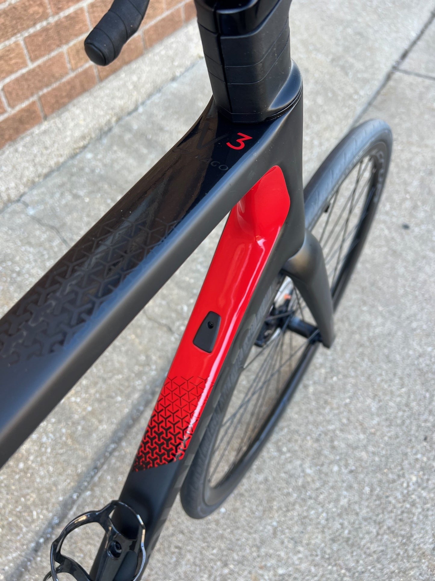 Colnago V3 Shimano R8170 Ultegra Di2 12 Speed Disc Brake Road Bike MKBR Black & Red 52s