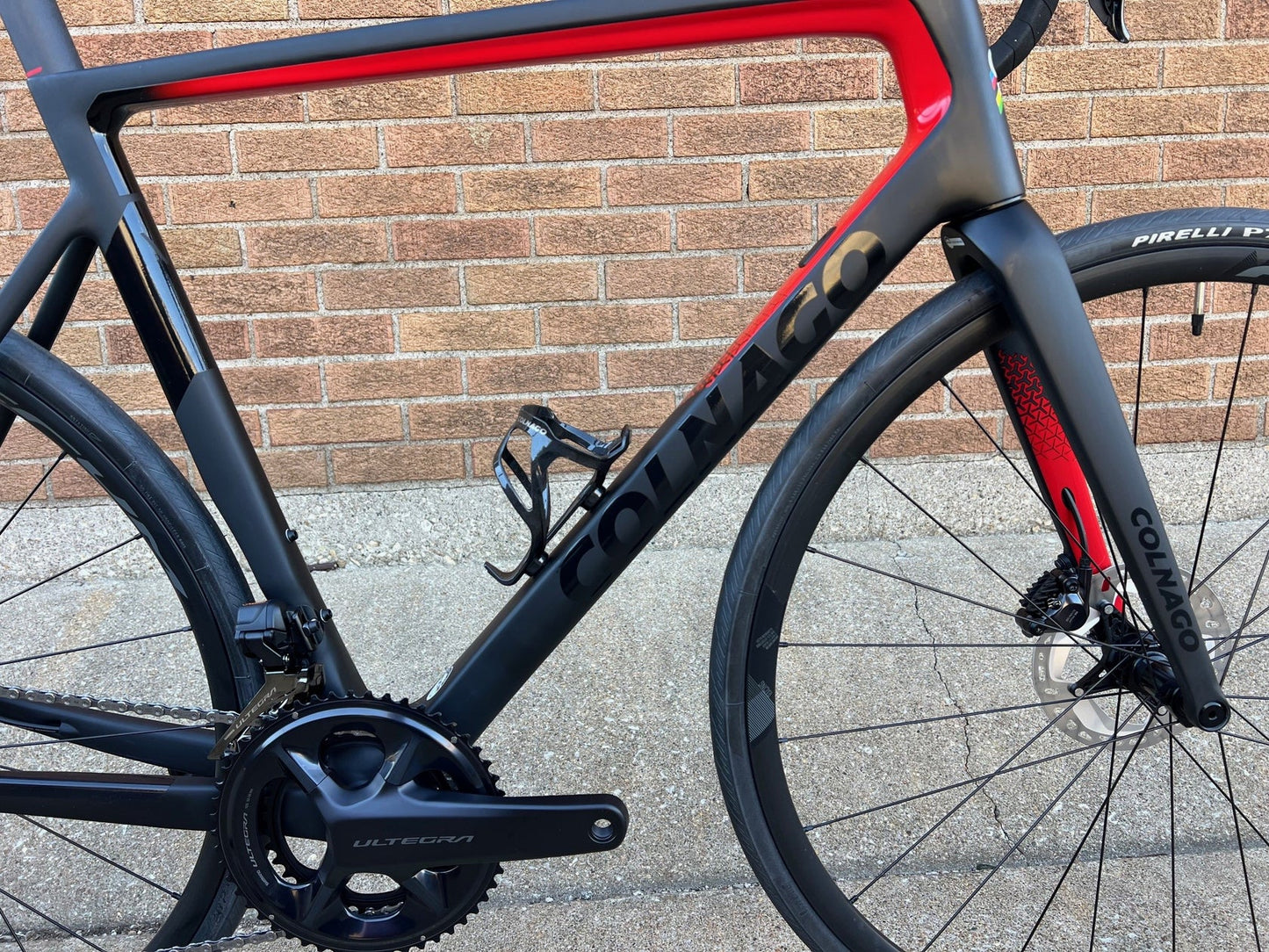 Colnago V3 Shimano R8170 Ultegra Di2 12 Speed Disc Brake Road Bike MKBR Black & Red 54s