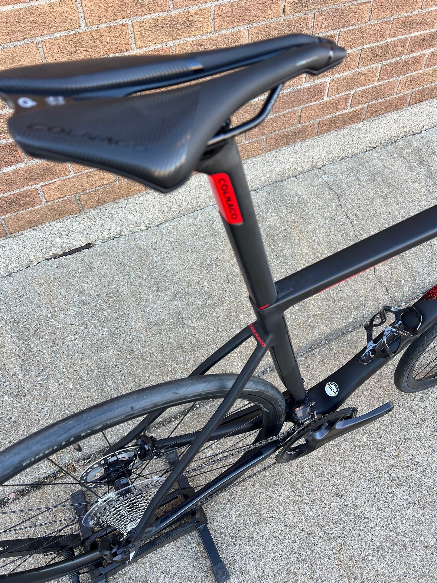 Colnago V3 Shimano R8170 Ultegra Di2 12 Speed Disc Brake Road Bike MKBR Black & Red 52s