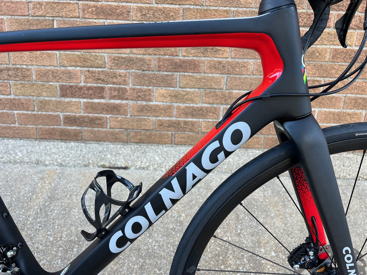 Colnago V3 Shimano Ultegra 8020 11 Speed Disc Brake Carbon Road Bike MKRD Black & Red 52s
