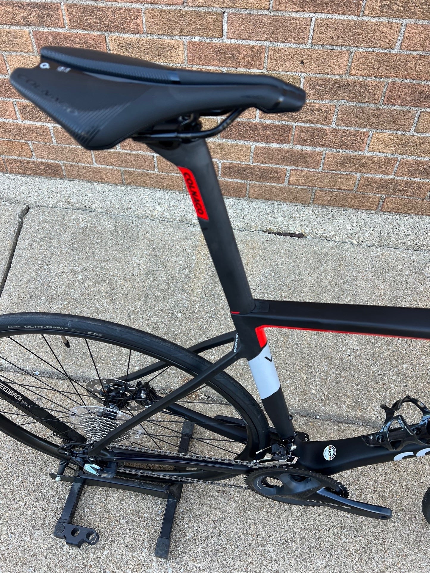 Colnago V3 Shimano Ultegra 8020 11 Speed Disc Brake Carbon Road Bike MKRD Black & Red 52s