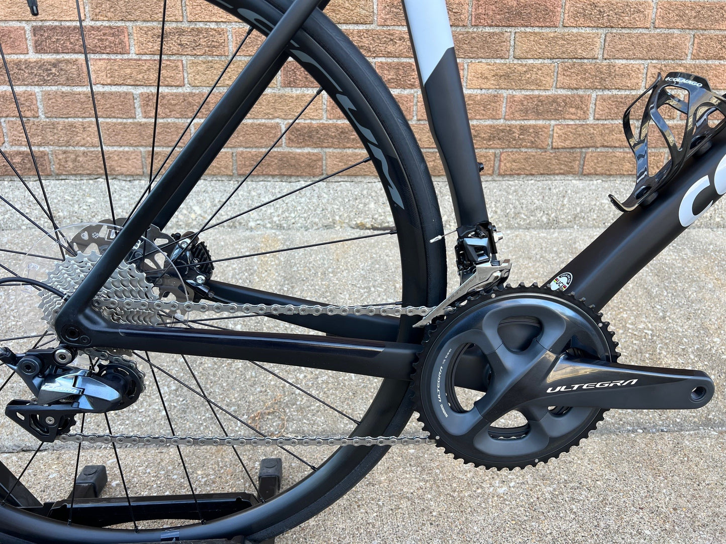 Colnago V3 Shimano Ultegra 8020 11 Speed Disc Brake Carbon Road Bike MKRD Black & Red 52s