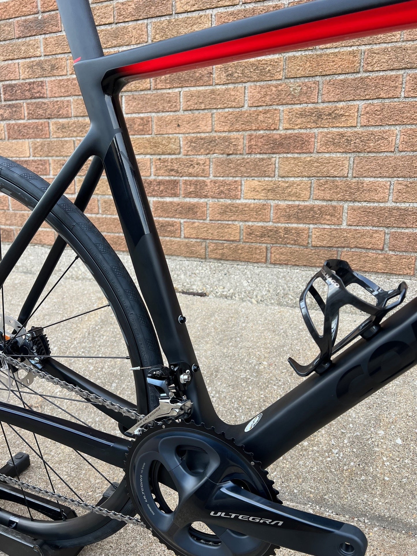 Colnago V3 Shimano R8020 Ultegra 11 Speed Disc Brake Road Bike MKBR Black & Red 50s