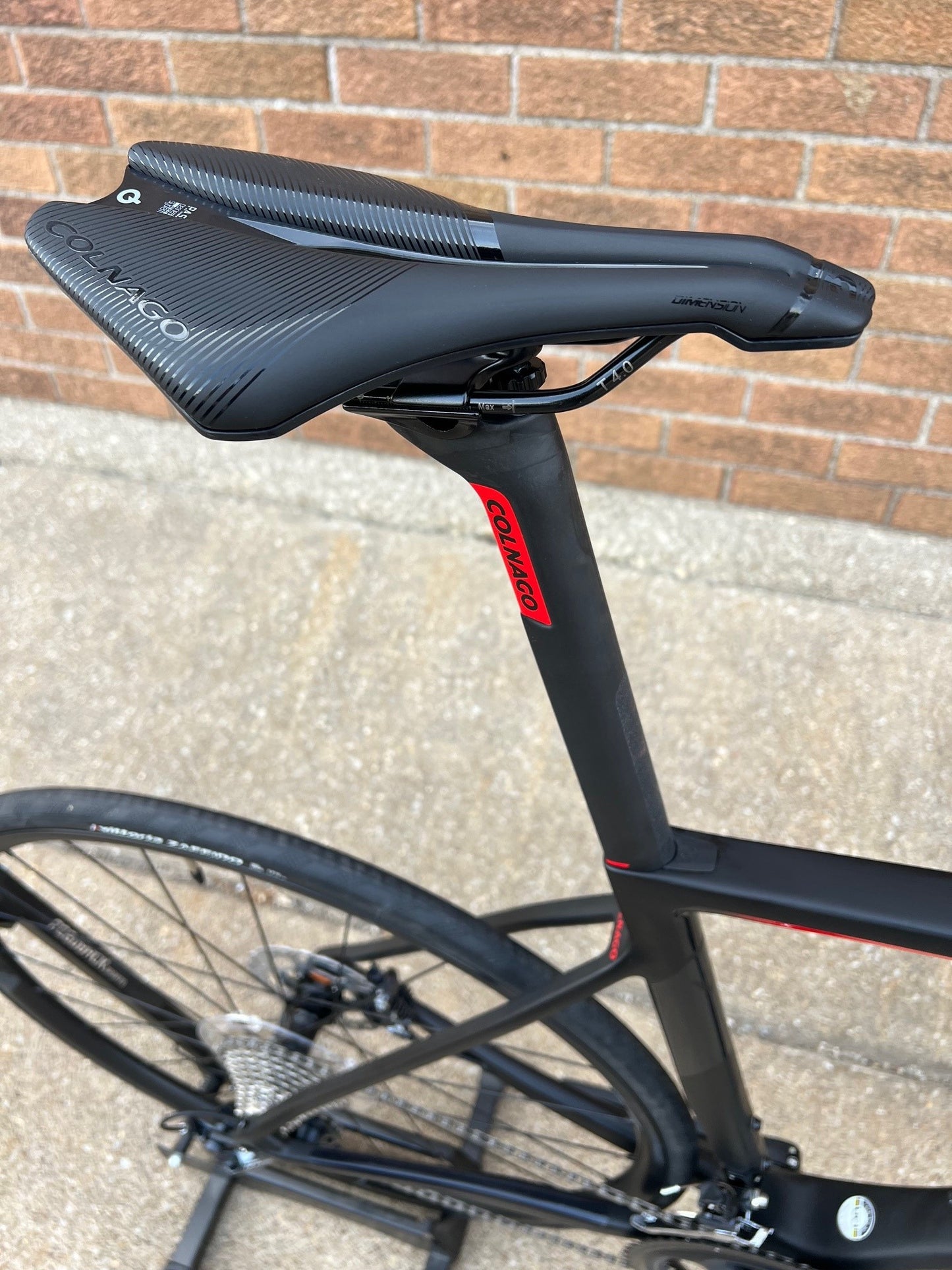 Colnago V3 Shimano R8020 Ultegra 11 Speed Disc Brake Road Bike MKBR Black & Red 50s