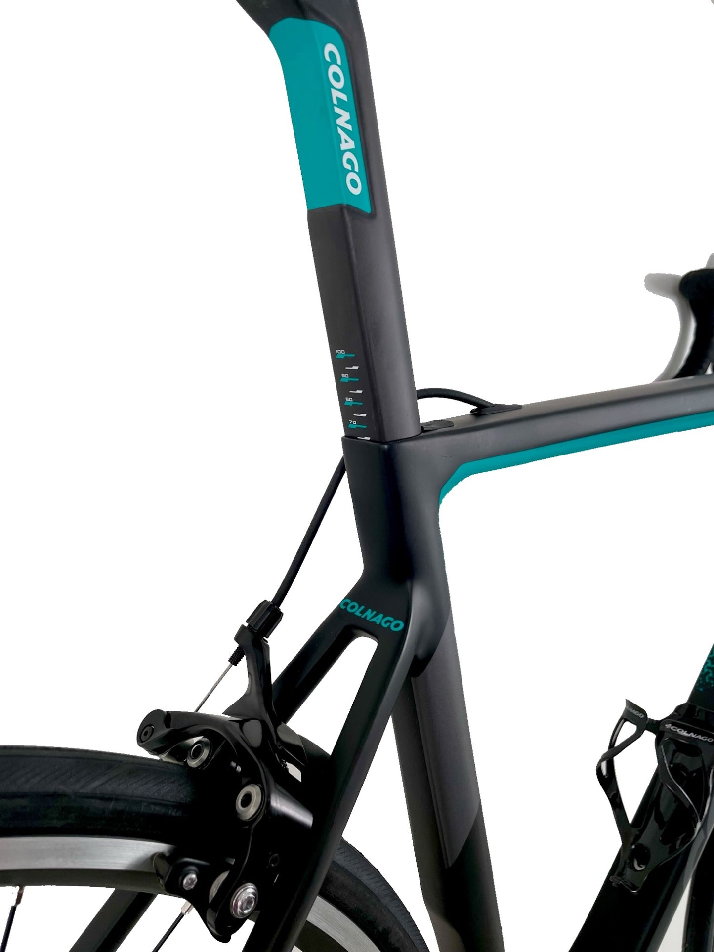Colnago V3 Carbon Road Bike Shimano 105 Groupset Rim Brakes MKGR Black Green