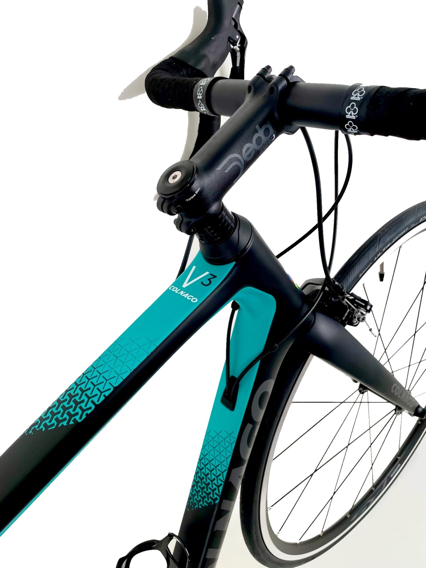 Colnago V3 Carbon Road Bike Shimano 105 Groupset Rim Brakes MKGR Black Green