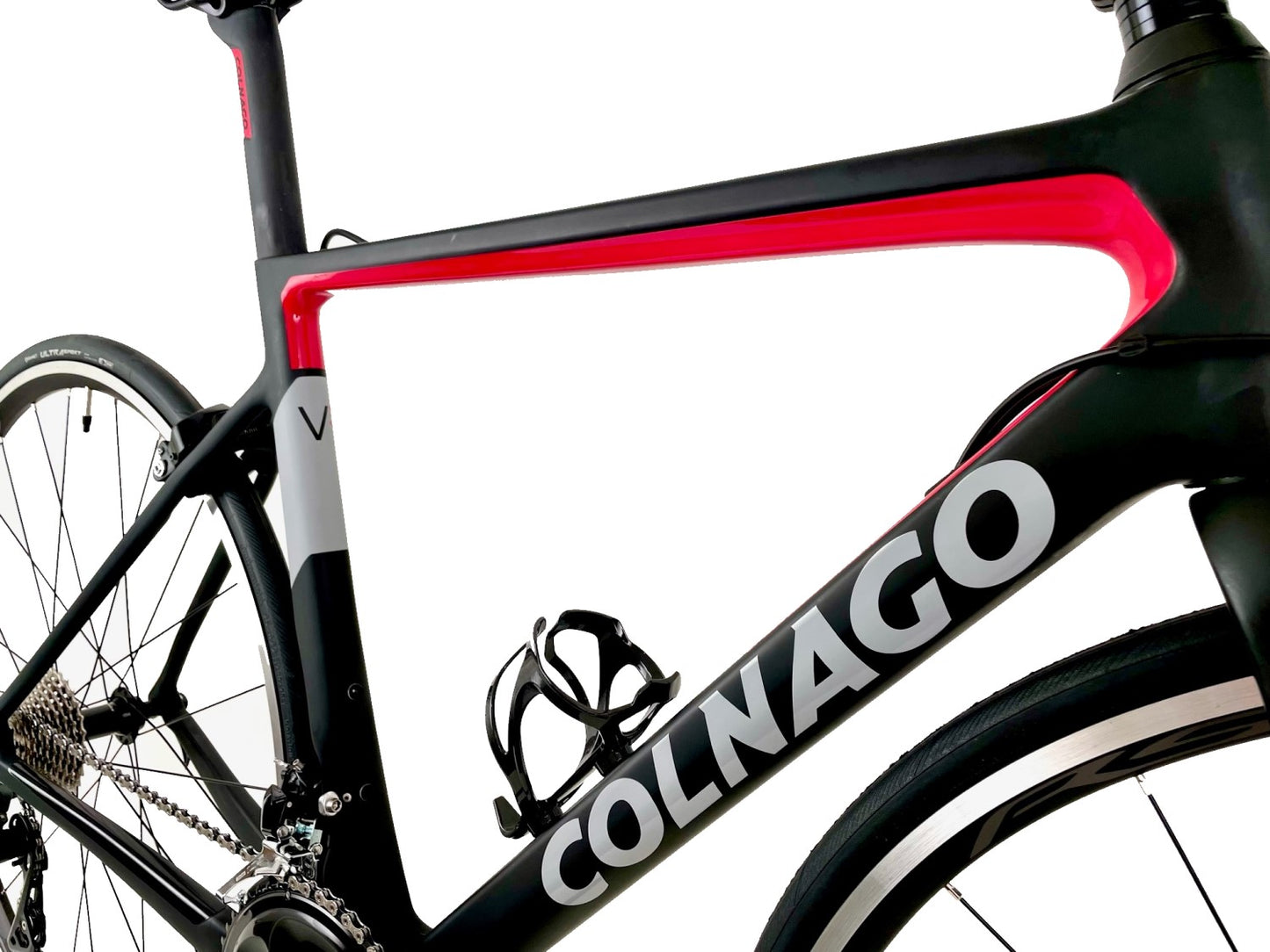 Colnago V3 Carbon Road Bike Shimano 105 Groupset Rim Brakes MKRD Red Black Gray