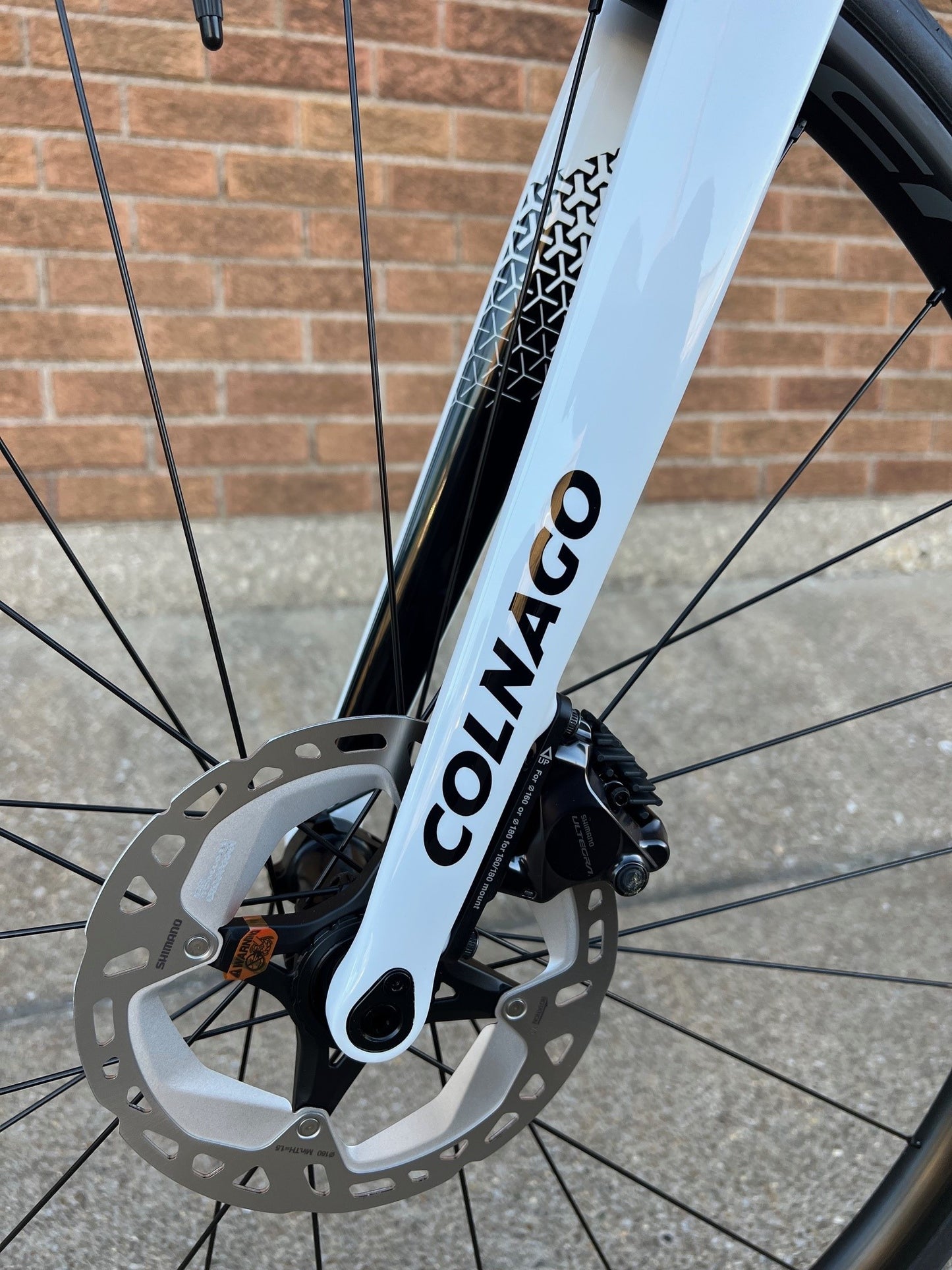 Colnago V3 Shimano Ultegra 8170 Di2 12 Speed Road Bike MKWK Black White 52s