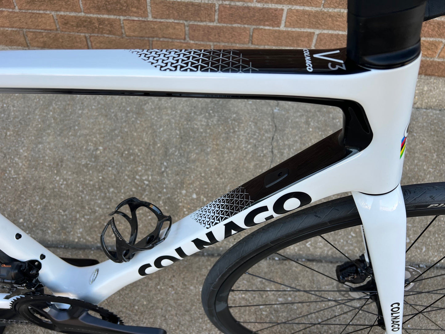 Colnago V3 Shimano Ultegra 8170 Di2 12 Speed Road Bike MKWK Black White 52s