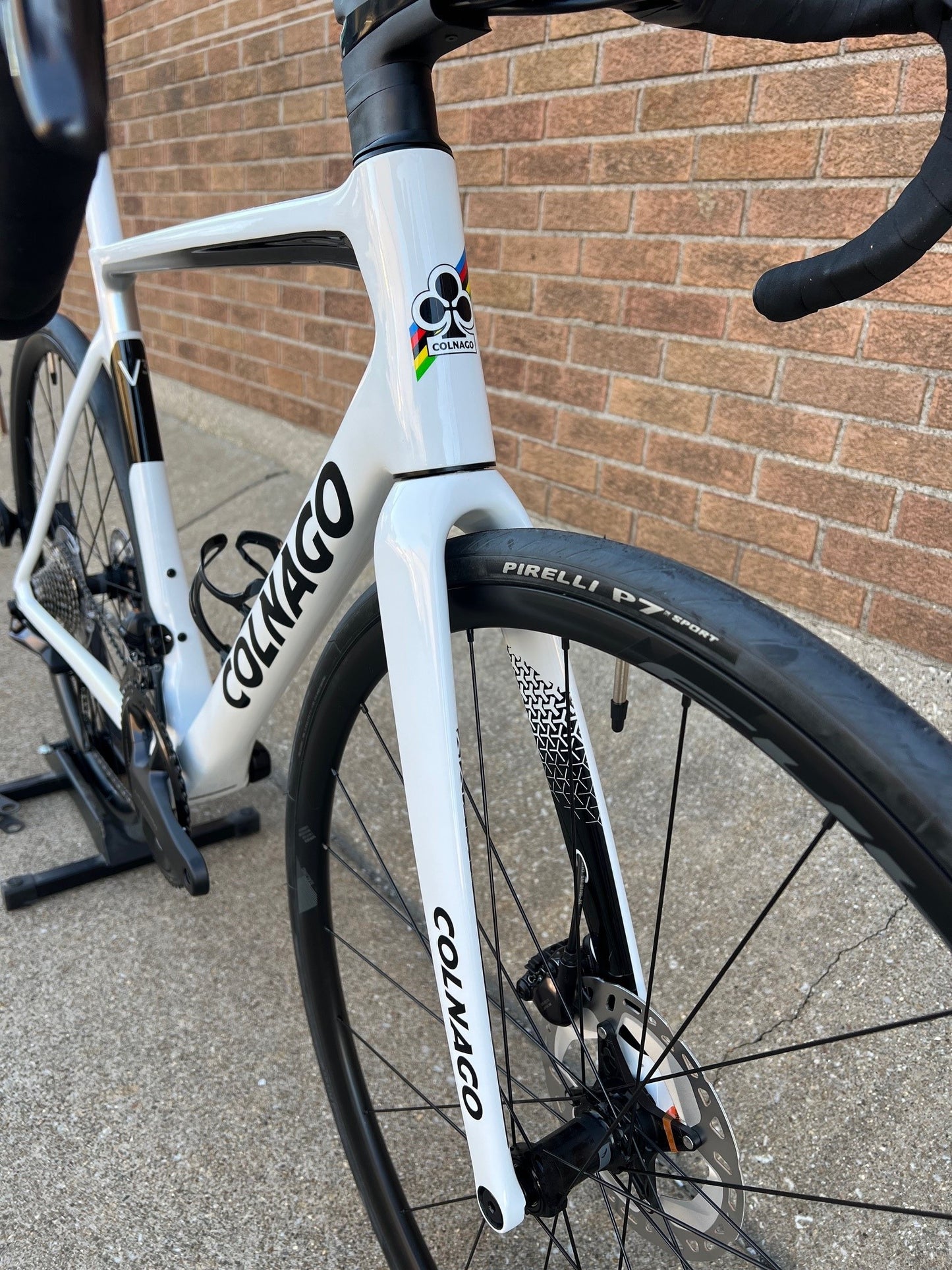 Colnago V3 Shimano Ultegra 8170 Di2 12 Speed Road Bike MKWK Black White 52s