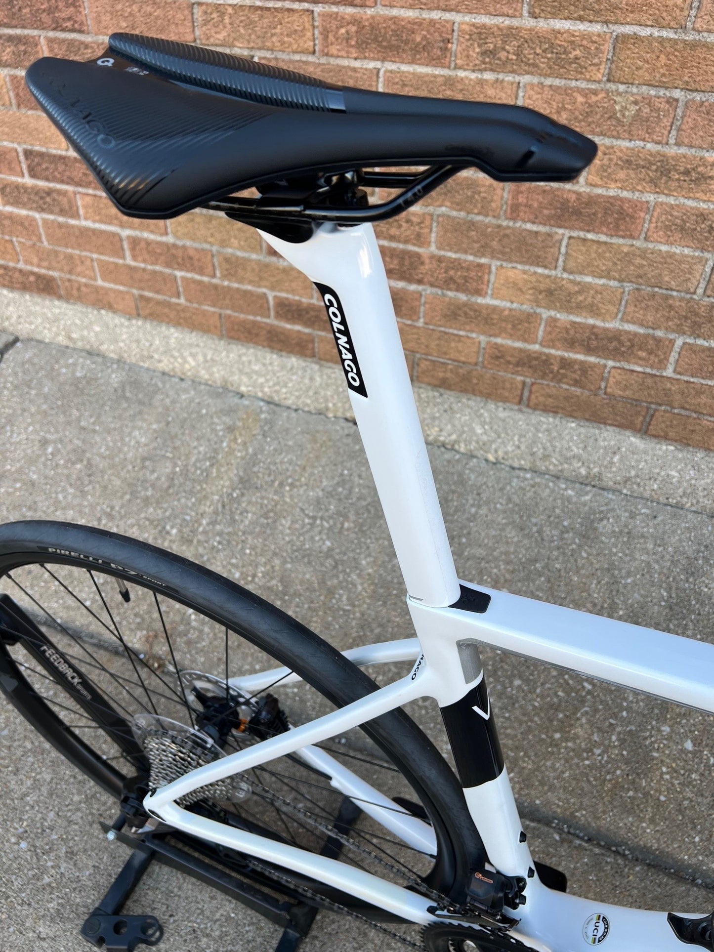 Colnago V3 Shimano Ultegra 8170 Di2 12 Speed Road Bike MKWK Black White 52s