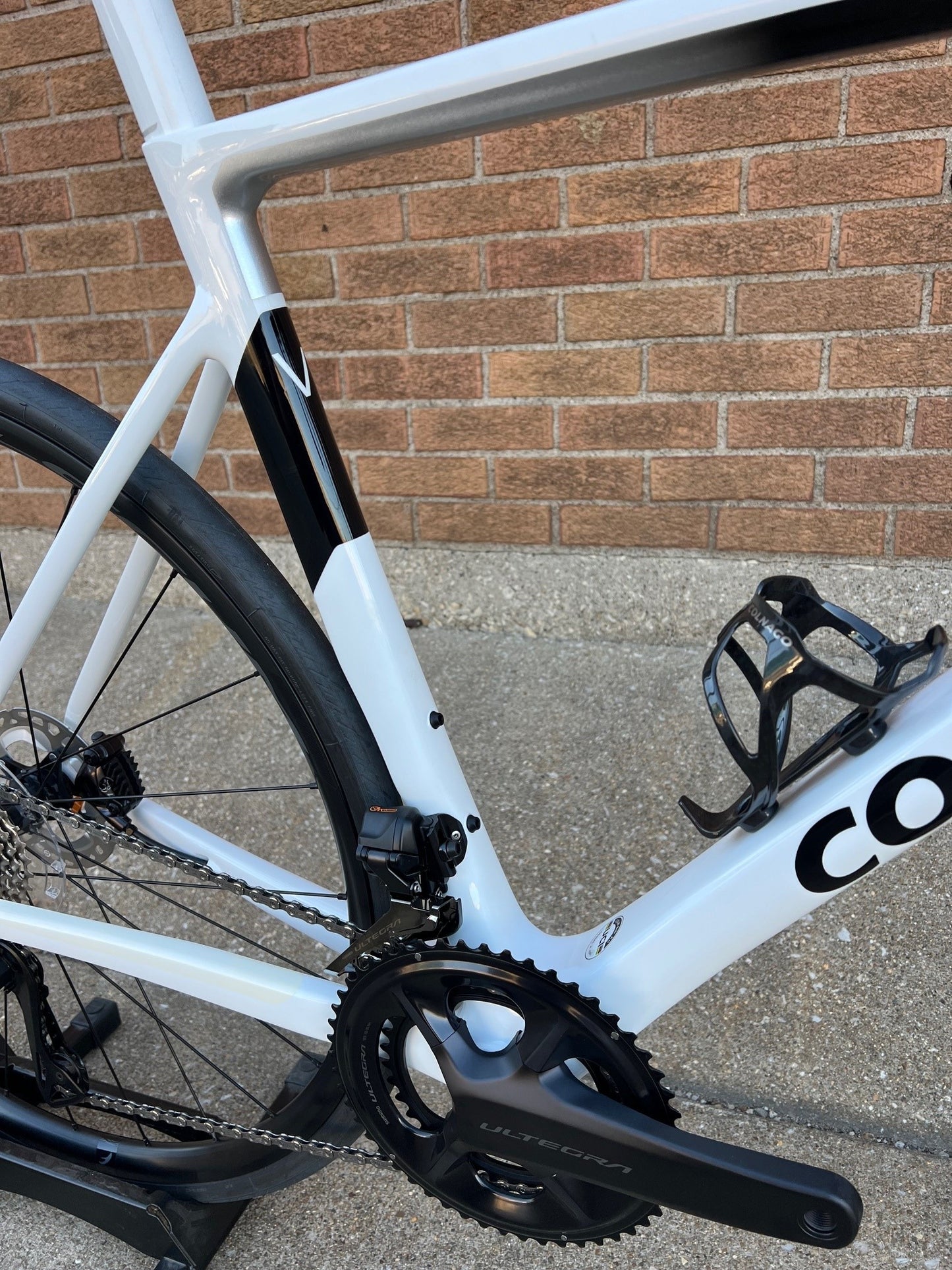 Colnago V3 Shimano Ultegra 8170 Di2 12 Speed Road Bike MKWK Black White 52s