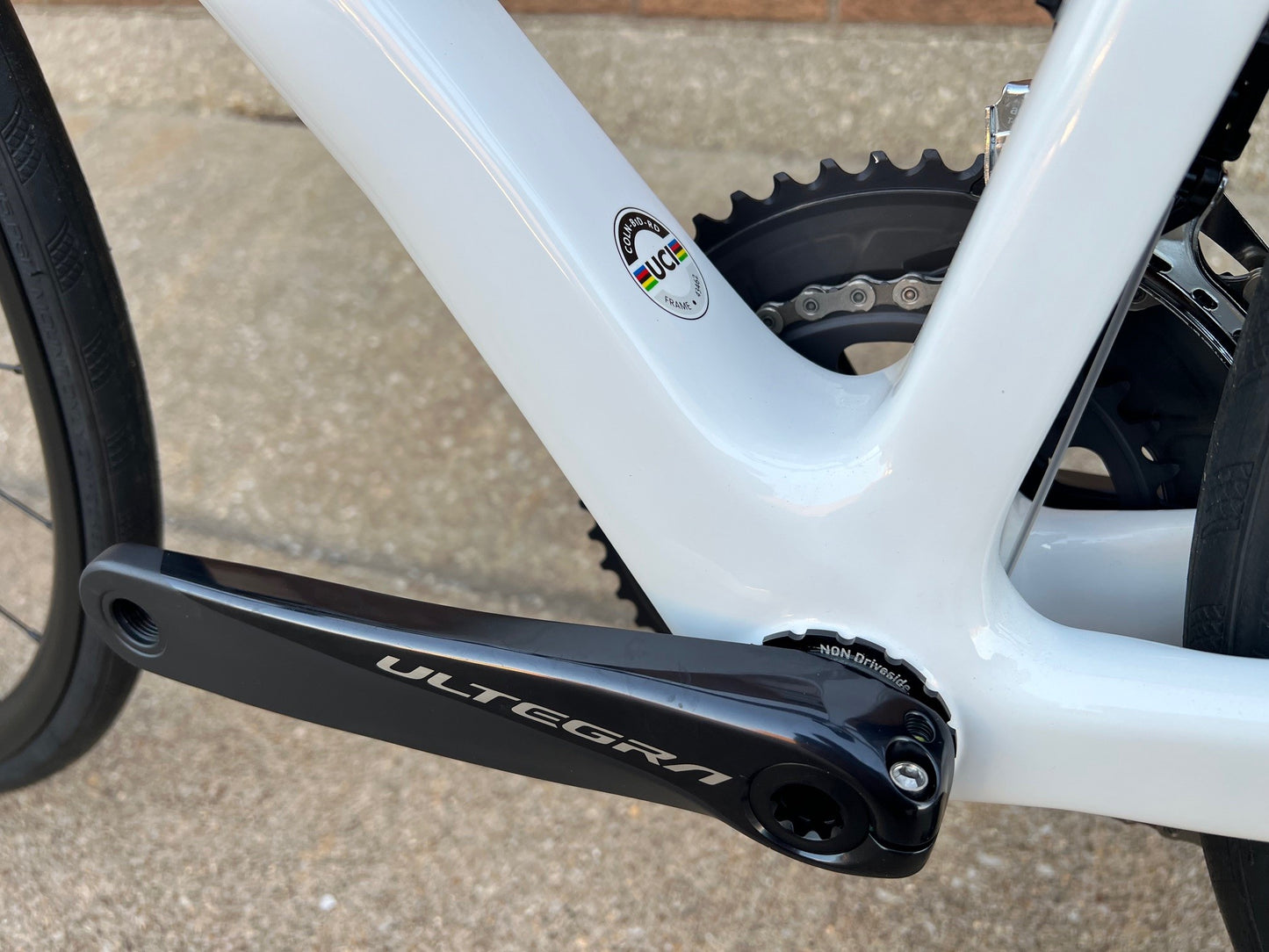 Colnago V3 Shimano Ultegra 8020 11 Speed Road Bike MKWK Black White 50s