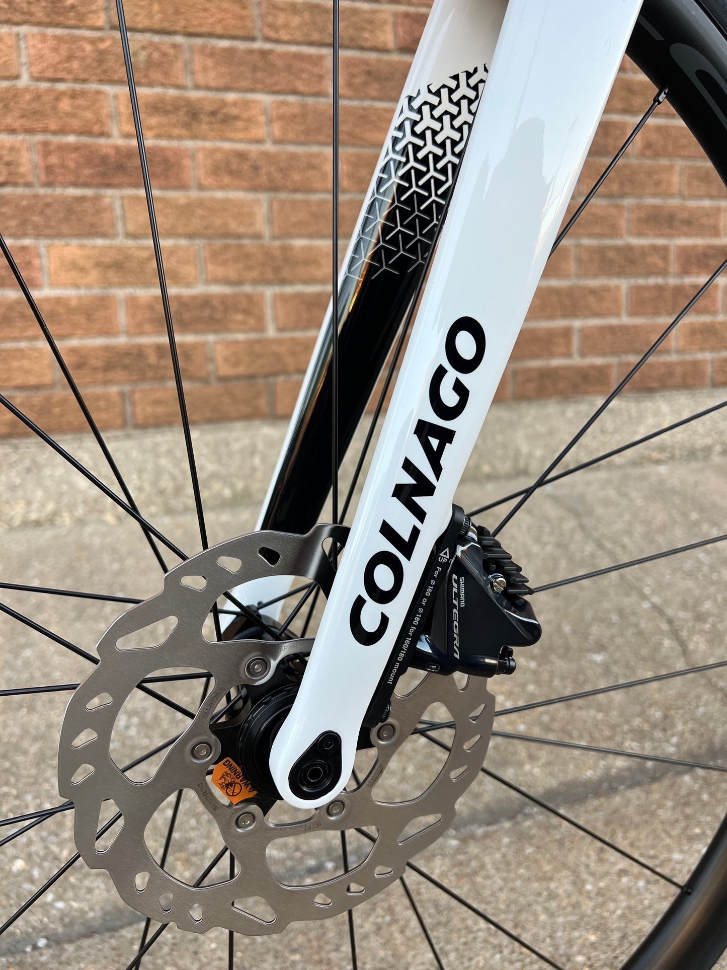 Colnago V3 Shimano Ultegra 8020 11 Speed Road Bike MKWK Black White 50s